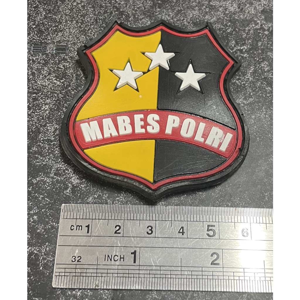 Patch Mabes Polr* (Perisai) - Patch Velcro Polr* - Prepetan