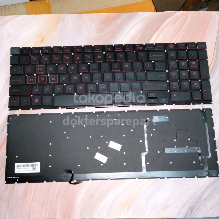 keyboard for HP OMEN 15 DC dc0001tx dc0087n