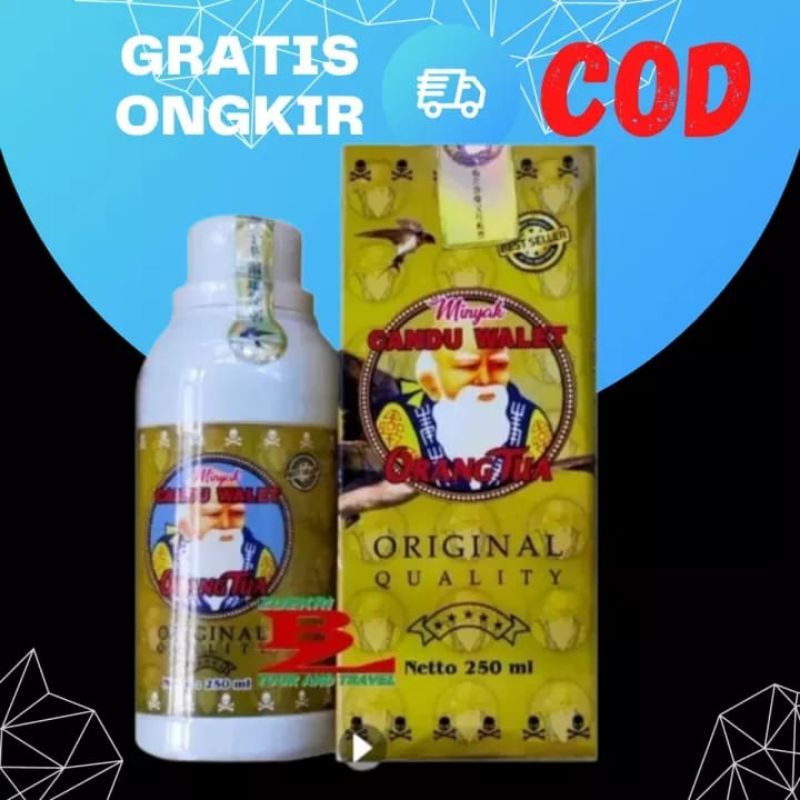Minyak Candu Walet Cap Orang Tua Original Ori Bonus Flashdisk