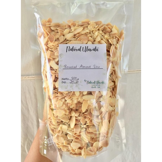

Produk Unggulan] Roasted Almond Slice / Kacang Almond Iris sudah dipanggang