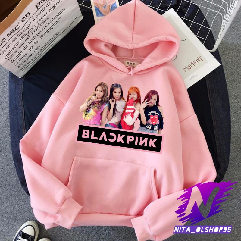 sweater hoodie anak blackpink