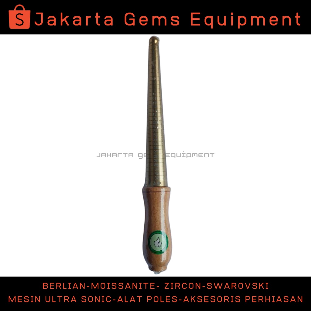 Alat Ukur Ring Cincin Kuningan