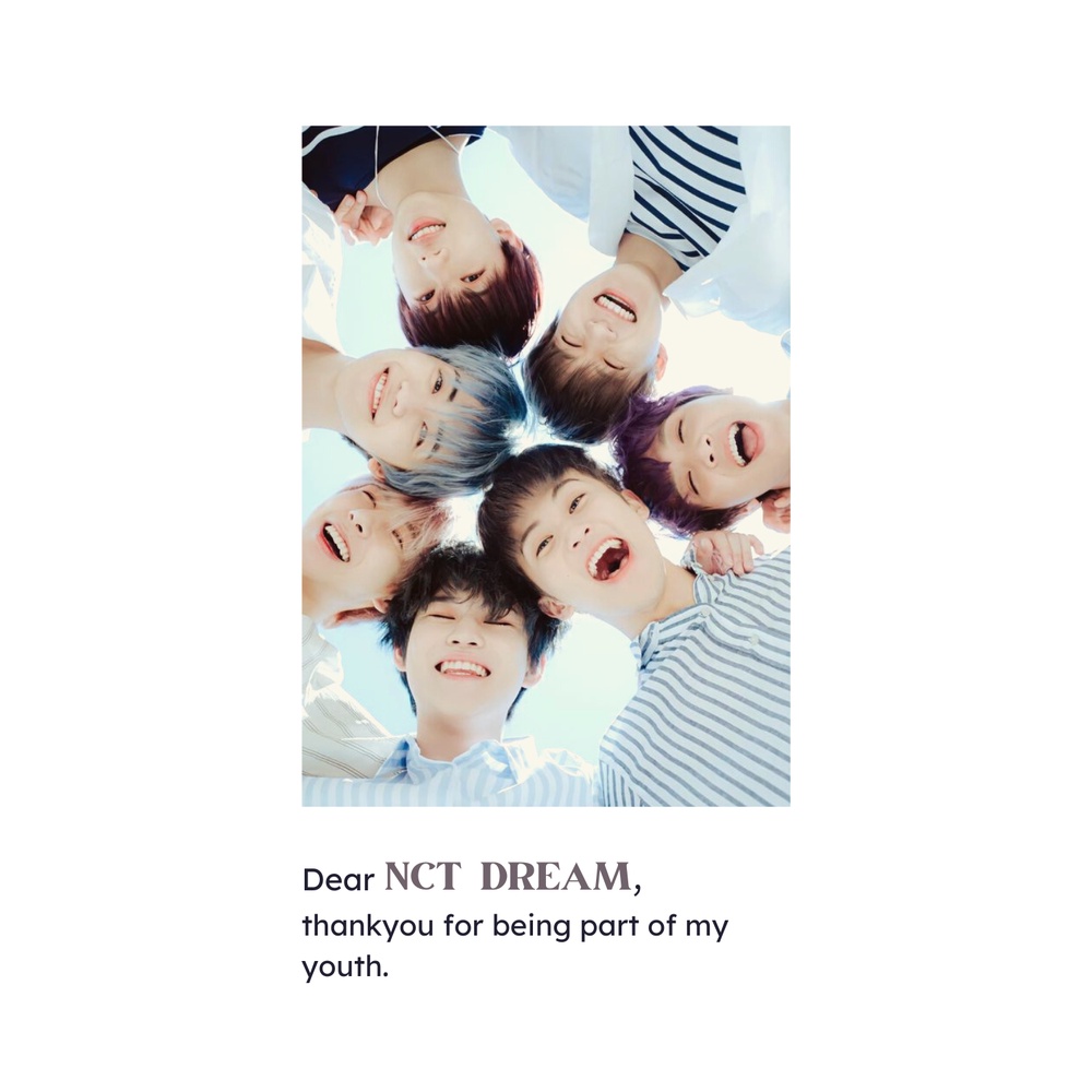 Pigura Room Decor KPOP NCT DREAM 4R (10x15 cm)