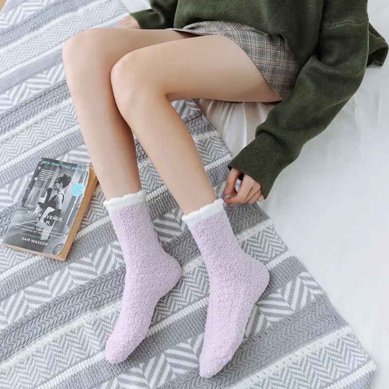 Kaos kaki wool winter wanita  musim dingin winter sock