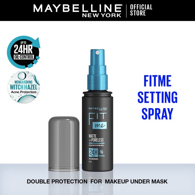 MAYBELLINE FIT ME Setting Spray | ❤ jselectiv ❤ Setting Spray MAYBELLINE - ORI✔️BPOM✔️MURAH✔️COD✔️