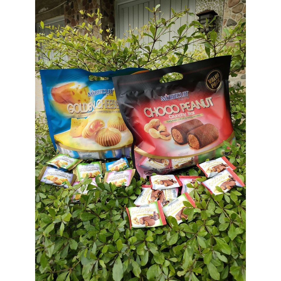 

MY BIZCUIT - Value Pack 300gr/CHOCO PEANUT/GOLDEN CHEESE TART