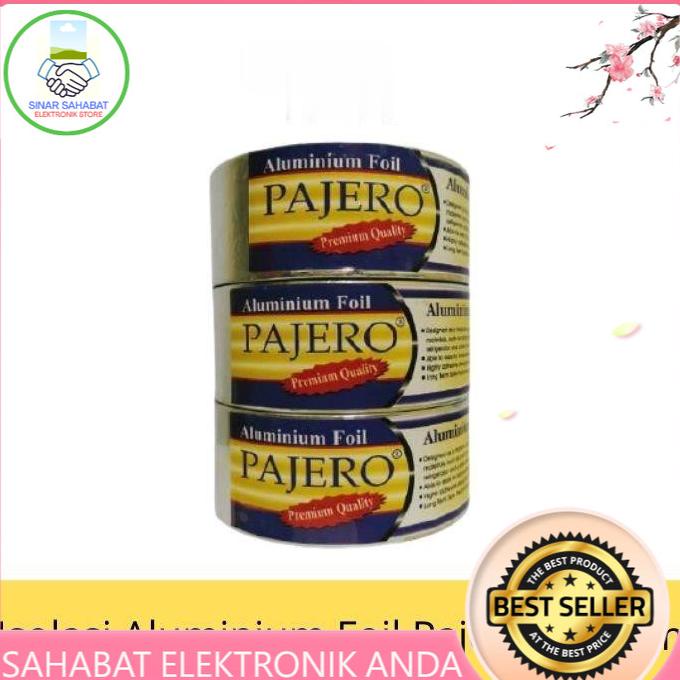 

Lakban / Isolasi Aluminium Foil Tape Tahan / Anti Panas Pajero Premium HOT SALE