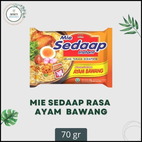 

MIE SEDAAP KUAH RASA AYAM BAWANG 70 GR MURAH !!