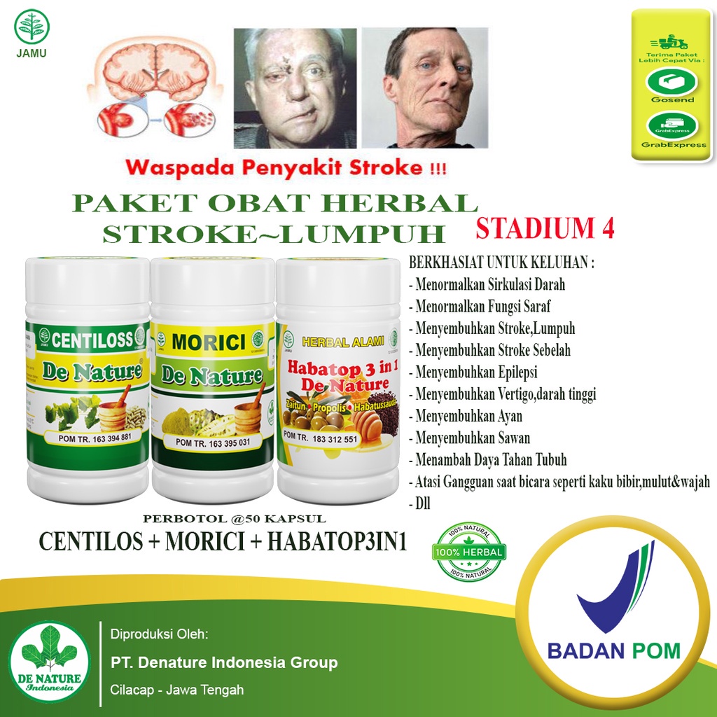 Obat HERBAL struk menahun/obat stroke gejala/obat stroke ampuh