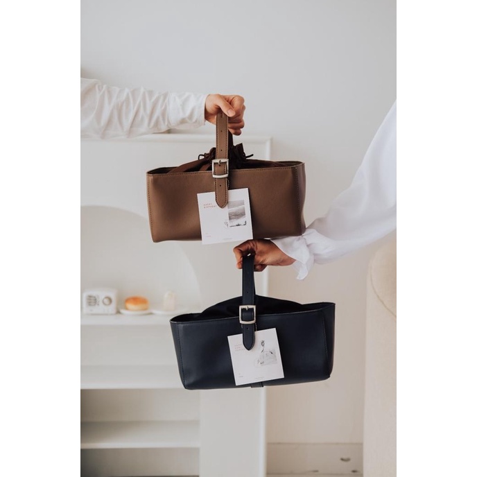 

TAS HAMPERS ROME BASKET POUCH - THEGIFTHINGS LEATHER BAG / WEDDING GIFT / HAMPERS EL09I09A82L