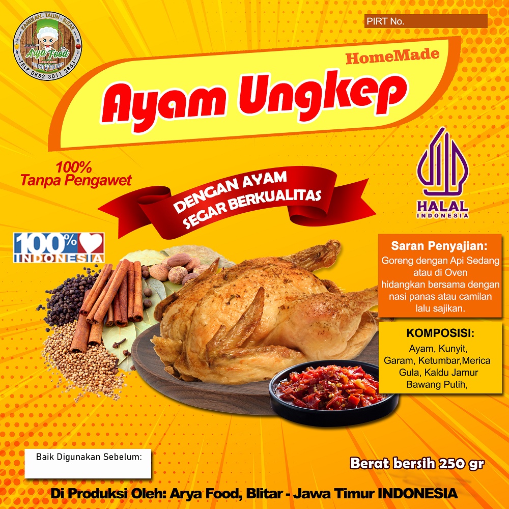 

Ayam Ungkeb Utuh Frozen