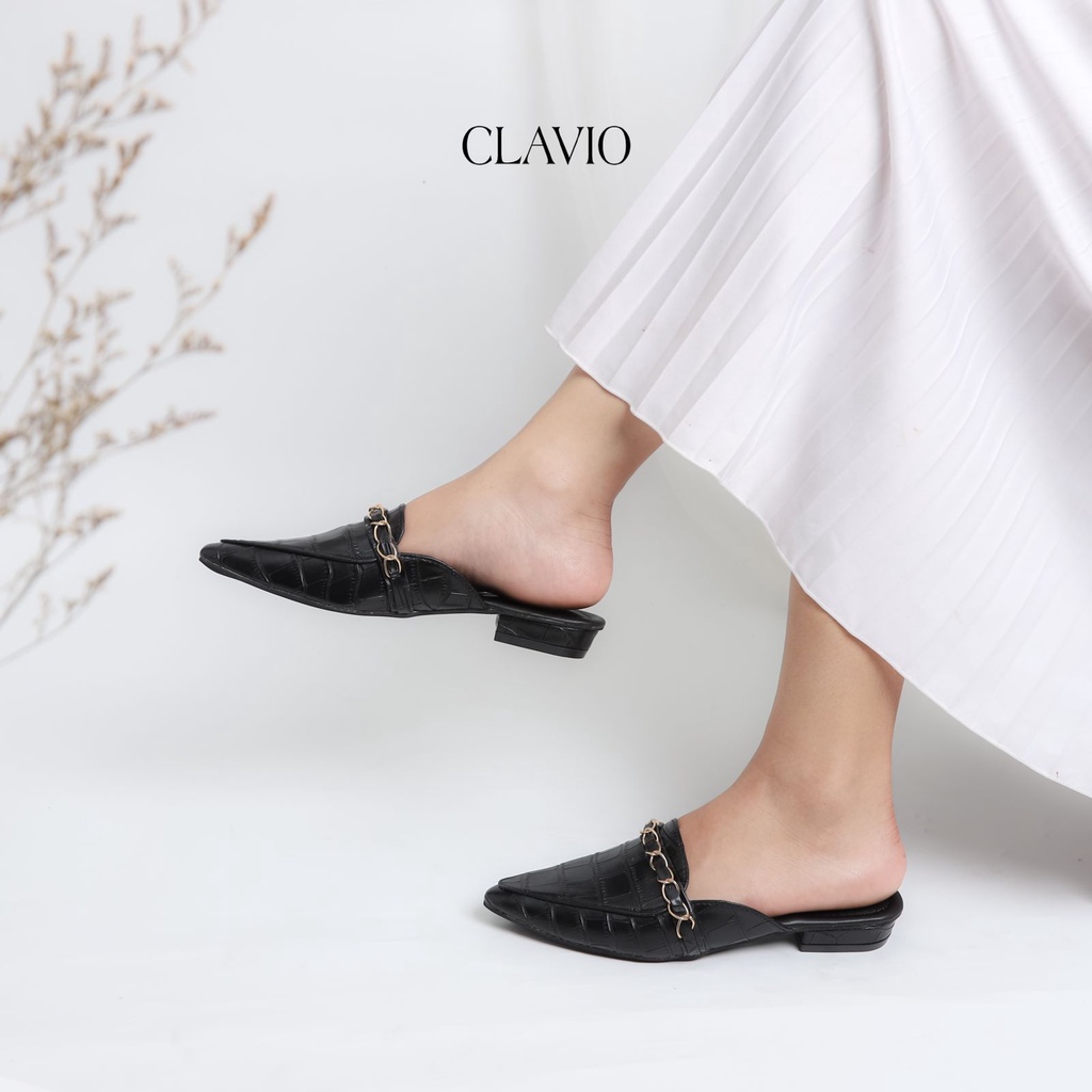 CLAVIO Davina Mules Flatshoes