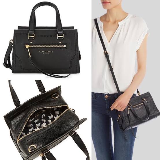 Tas Selempang Wanita MJ Cruiser Leather Satchel