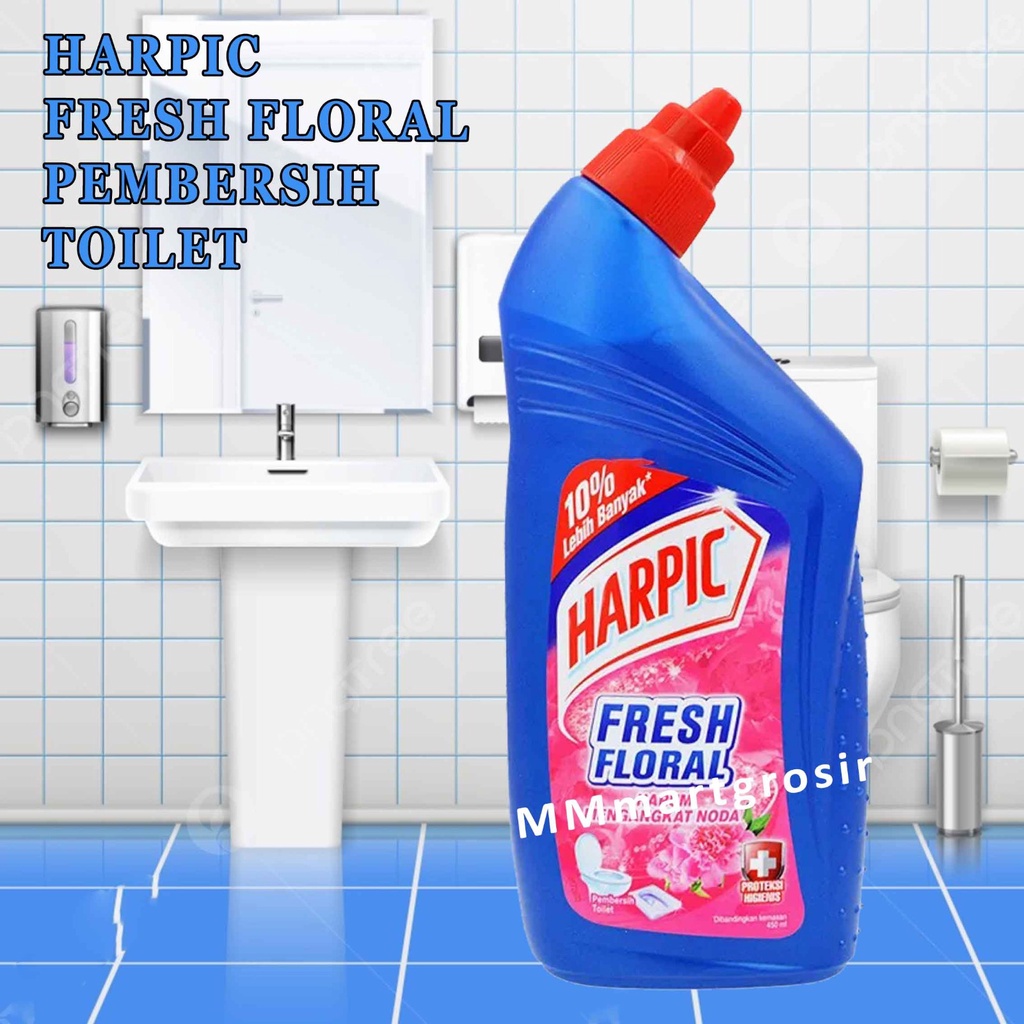 Harpic / Pembersih Toilet / Fresh Floral / 450ml