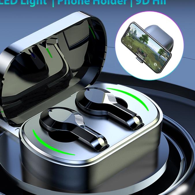 ☄ Jovitech True Wireless Bluetooth Q25 Pro Earphone Mini  Earbuds TWS Phone Holder - T62 ☁