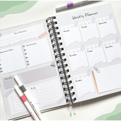 

Custom Design Cover Planner 2025 2026 / Weekly Planner / Monthly Planner / Daily Planner / Jurnal / Journal / Buku / Agenda / Notebook / Buku Planner / Planner Book / General Planner / Planner