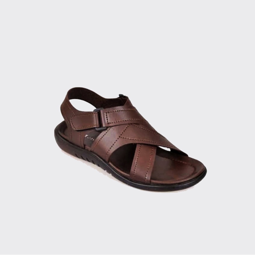 MARION ZOLA X ZAGIB | Sandal Pria Kulit Asli Casual Formal / Sendal Santai Bapak2