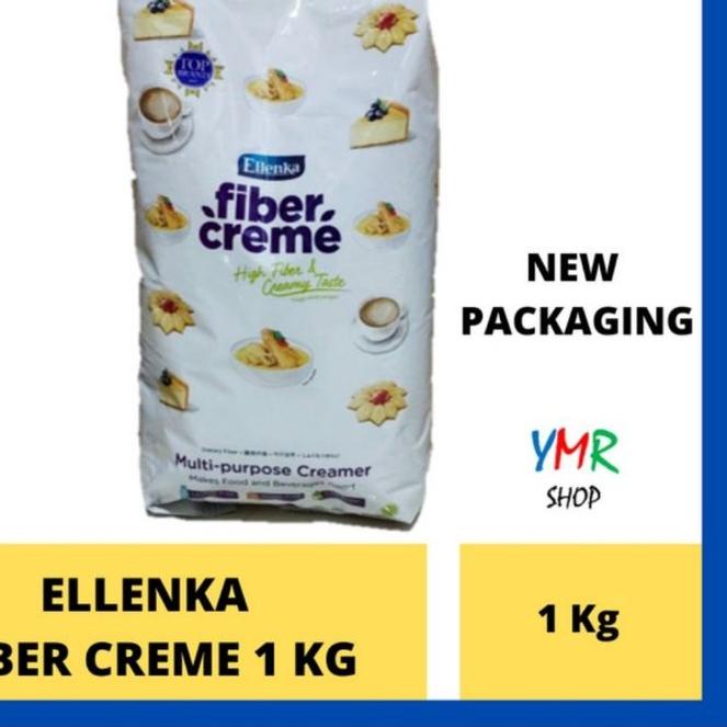 

☄ Fiber Creme 1kg Ellenka Cream Fibercreme Pengganti Santan Multi Purpose Gluten Free Mocaf ♦