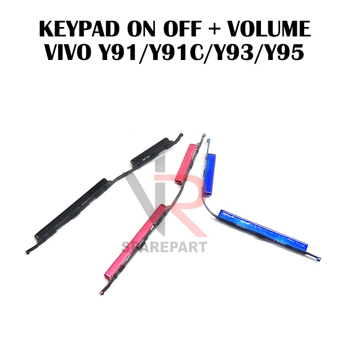 KEYPAD / TOMBOL VIVO Y91 / Y91C / Y93 / Y95 ON OFF + VOLUME