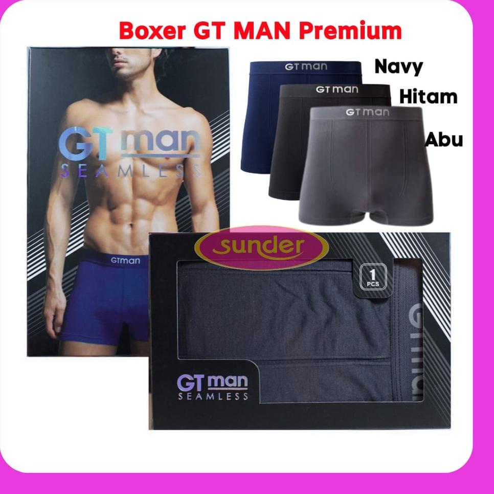 Langsung Atc Promo 1pcs Celana Dalam Boxer Gt Man AO5 Grosir Bokser Pria Dewasa Pakaian Dalam Cowok 