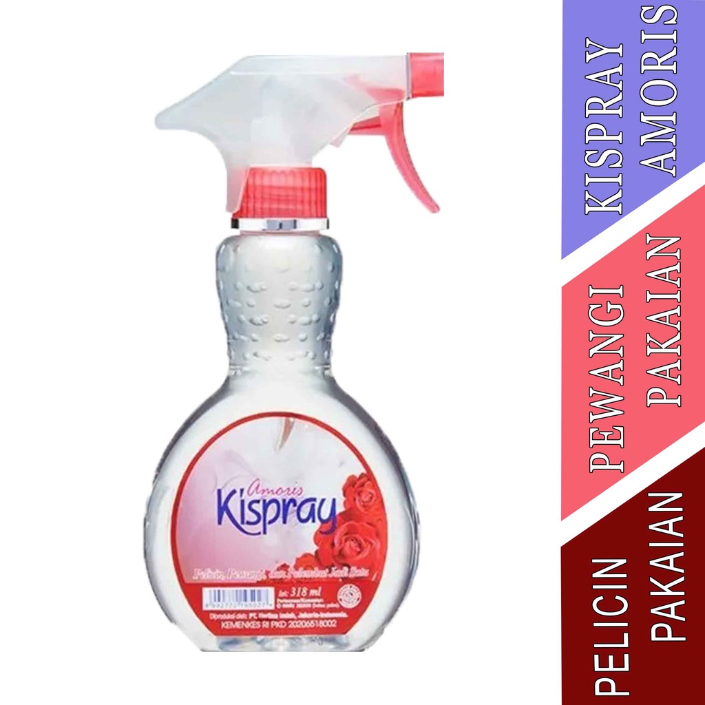 Amoris- Kispray Botol- Kispray Merah- 318ml