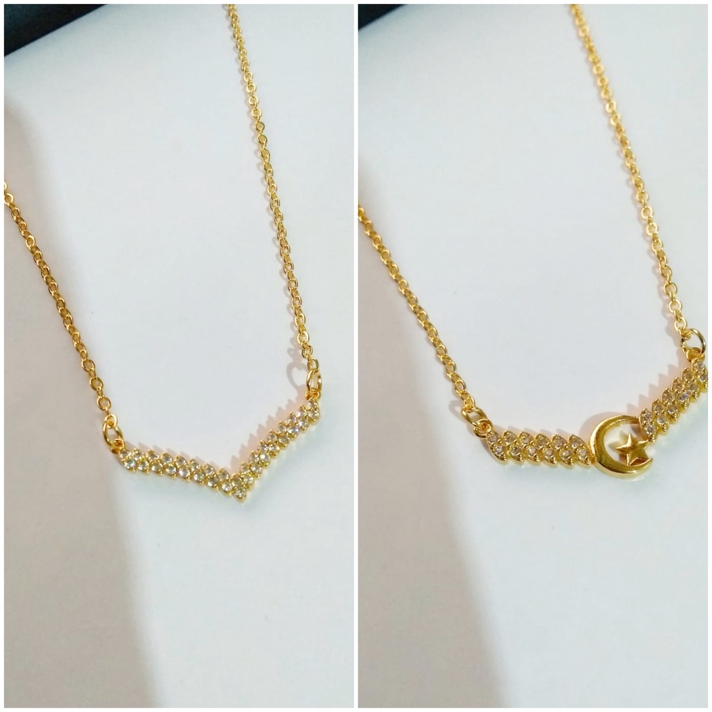 AV126 Grosir Kalung Xuping Dewasa Kalung Klasik Moderen Style