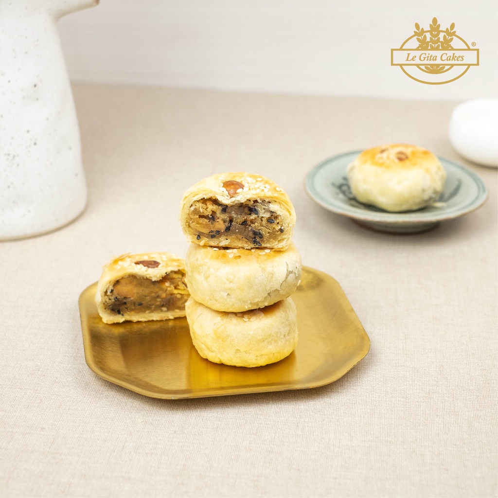 LeGita Cakes Pia Almond Mente Premium Khas Pontianak