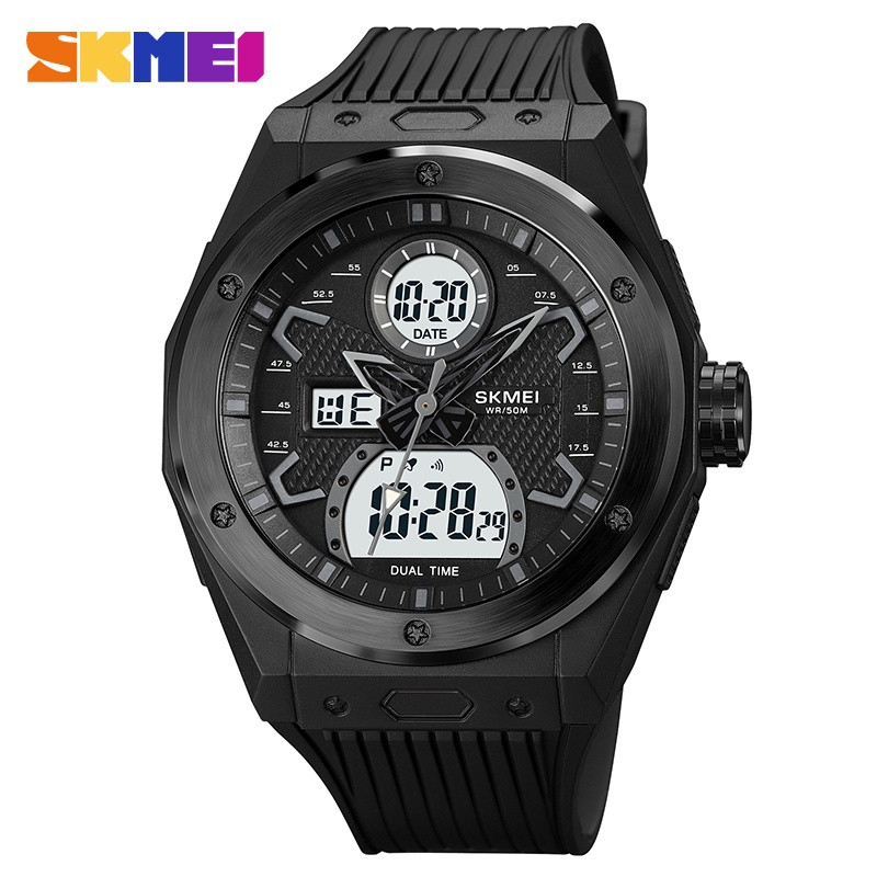 SKMEI 2013 Jam Tangan Pria Digital Analog Sport Watch Anti Air 5 Bar WATCHKITE WKOS