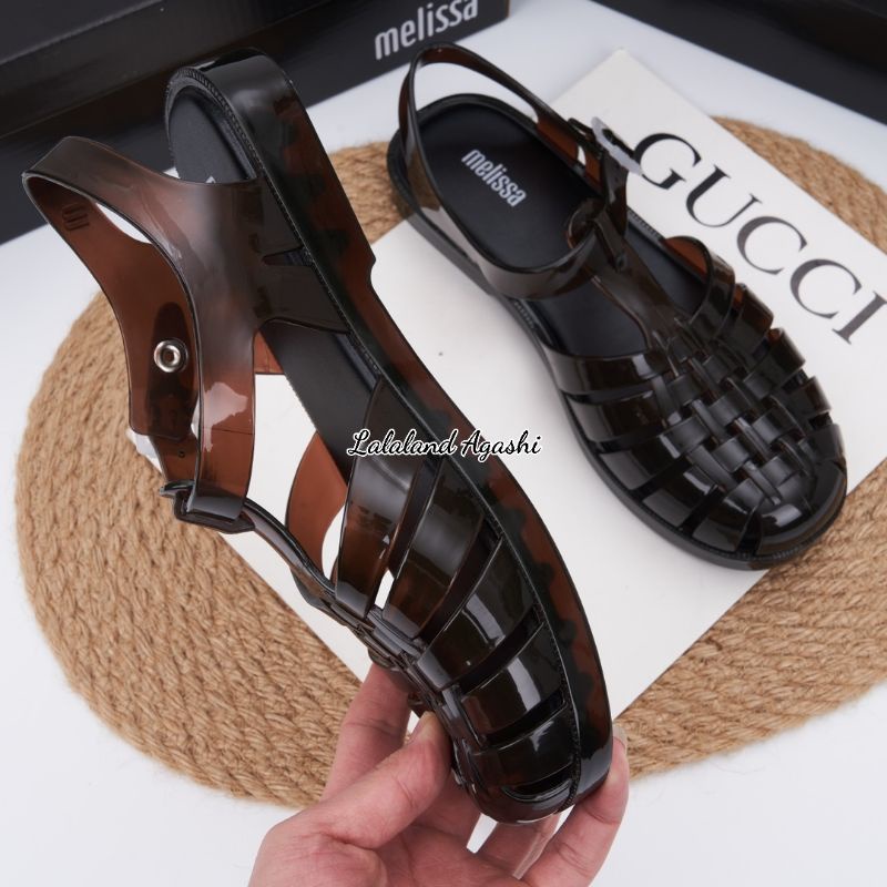 Sepatu sandal melissa possesion Brown Ad/ Sandal sepatu jelly/Sepatu wanita