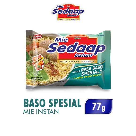 

Sedaap Mie Instan Baso Spesial 77 Gr - Best Store