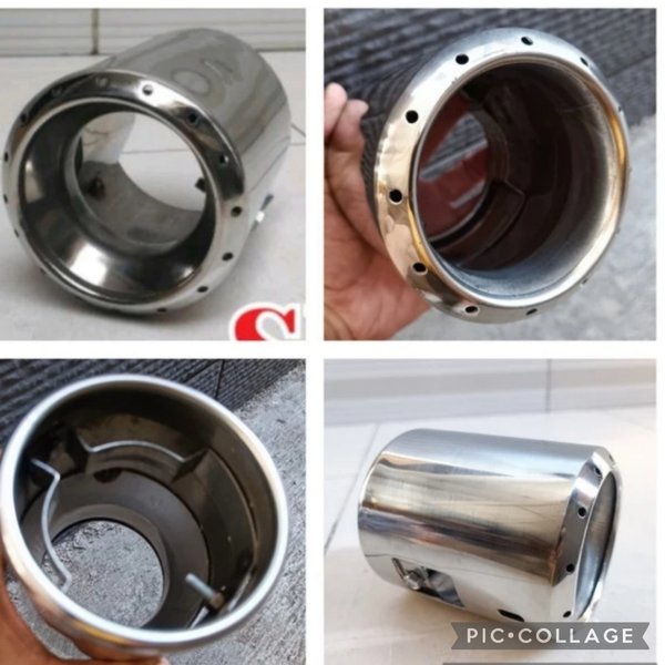 Muffler Cutter Variasi Ujung Knalpot Honda Crv Gen 3 Tahun 2007-2011 New