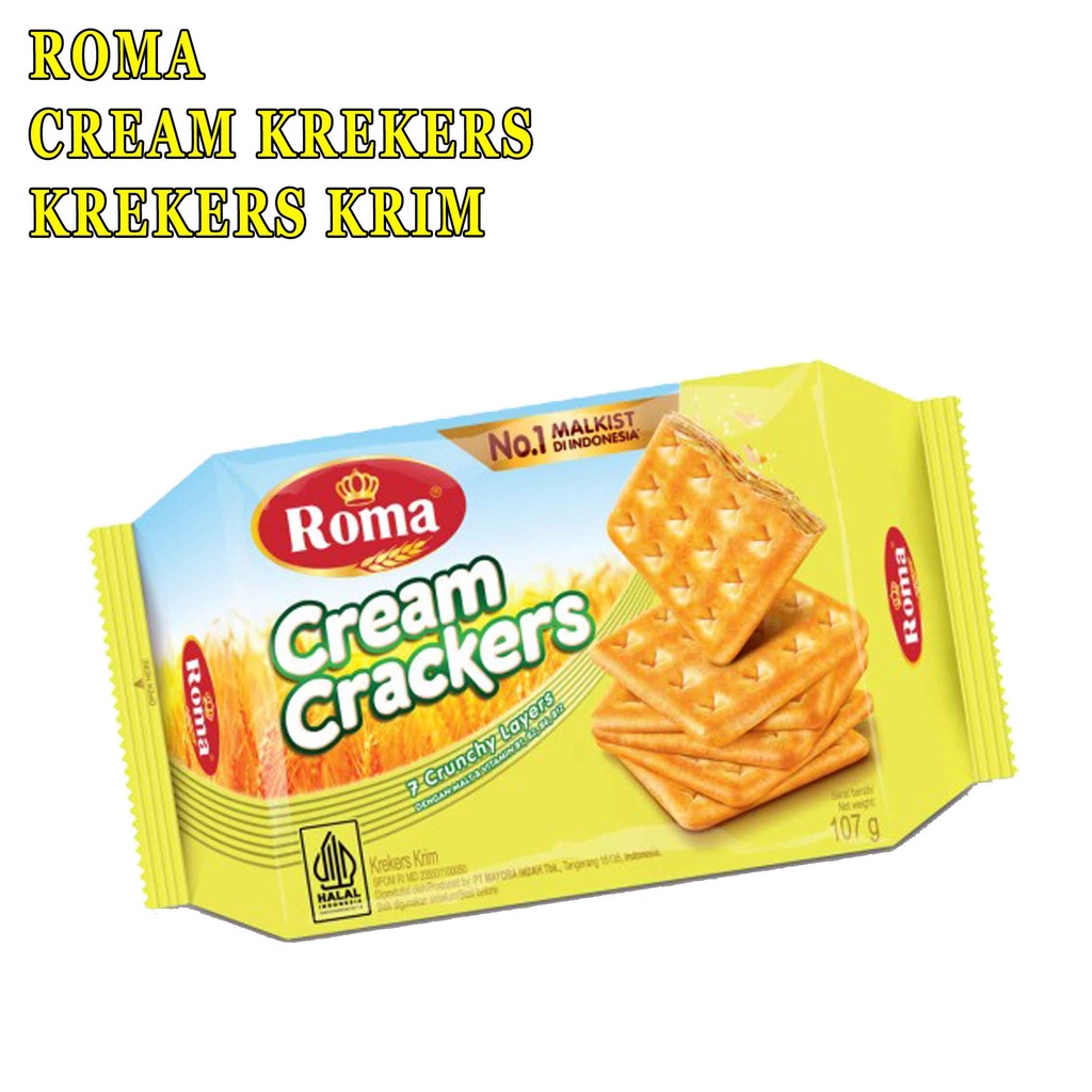 Malkist *Roma * Cream Crackers * 107g