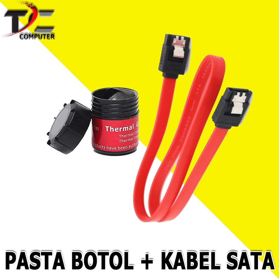 PASTA BOTOL PLUS KABEL SATA MOTHERBOARD PC