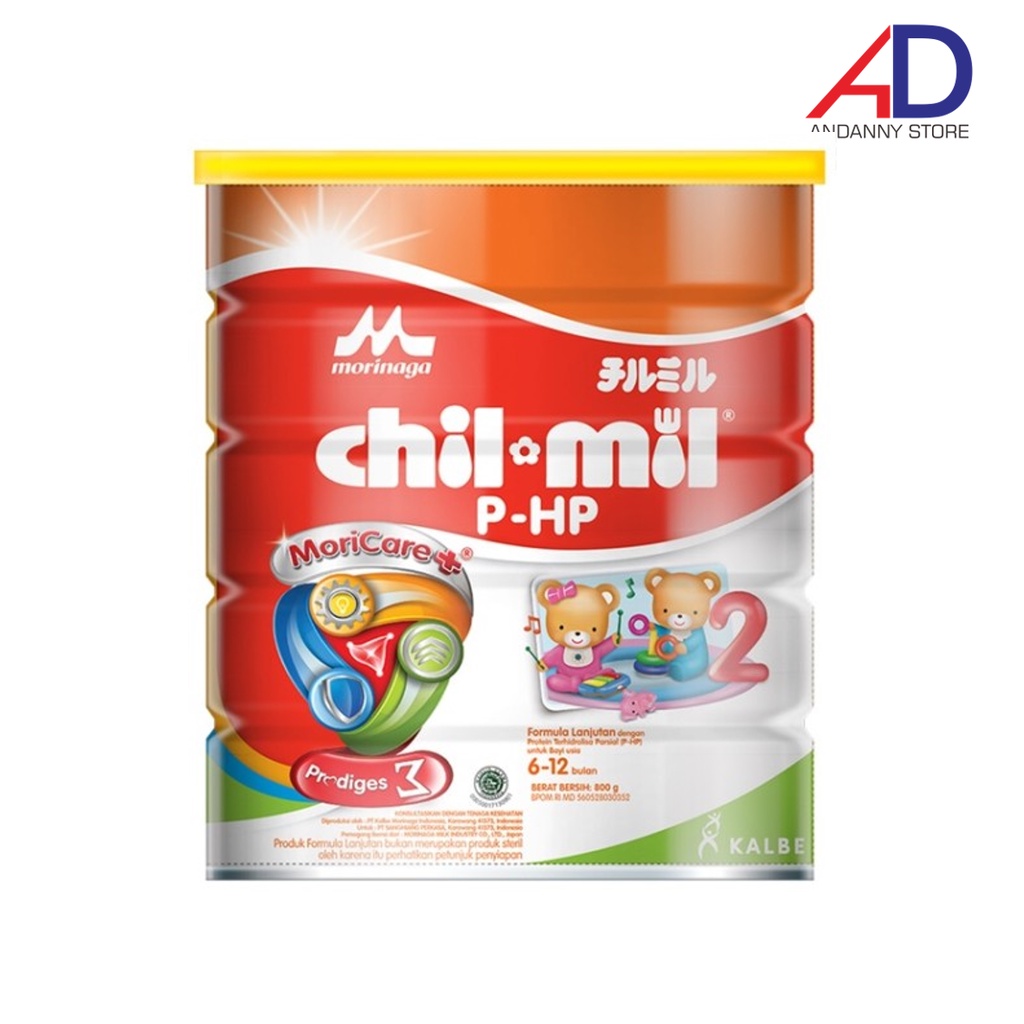 MORINAGA CHIL MIL PHP 2 800GR (6-12 BULAN) / SUSU FORMULA MORINAGA P-HP