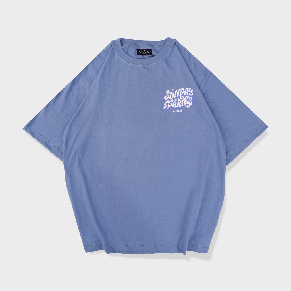 Kaos Oversize Sunday Series // pria dan wanita