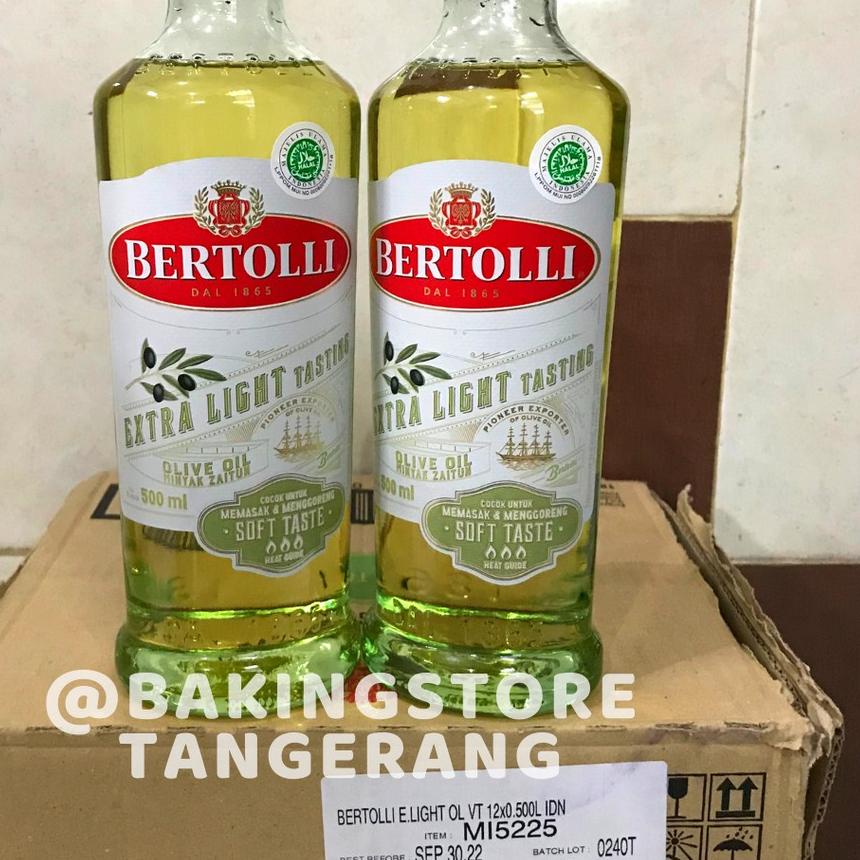 

❅ Bertolli Extra Light Olive Oil Minyak Zaitun 500 ml ♥