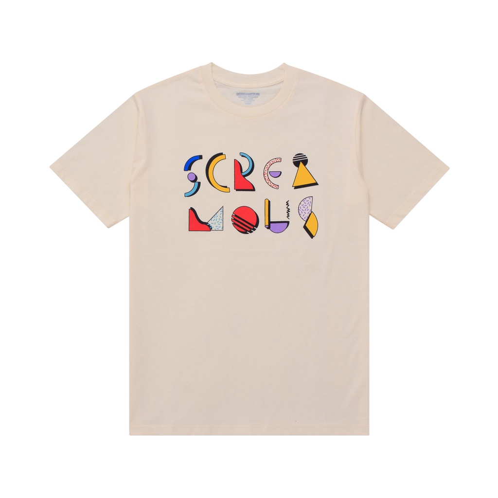 Screamous T-shirt - T SHIRT EIGHTEES CREAM