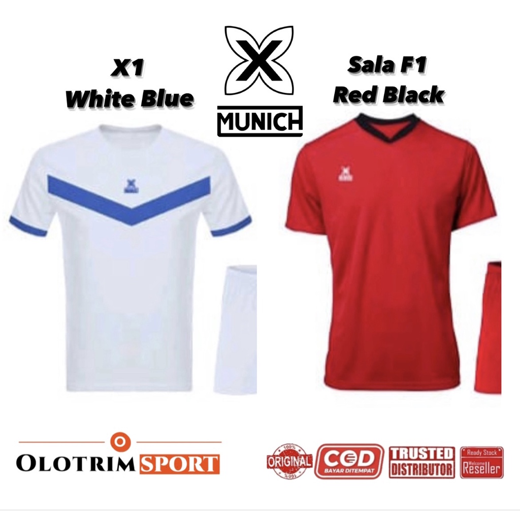 Jersey Kaos Olahraga X Munich X1 Sala F1 Original