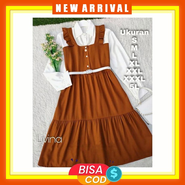 Tamara Dress Bahan Ceruty Babydoll | Warna Green Sage Mix Payet Mewah | Gamis Wanita Model Terbaru 2