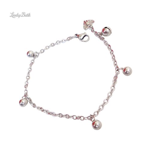 Gelang Tangan Kaki Wanita Titanium Anti Karat dan Luntur Kekinian Import Model Terbaru Res4 - Lovelybutik