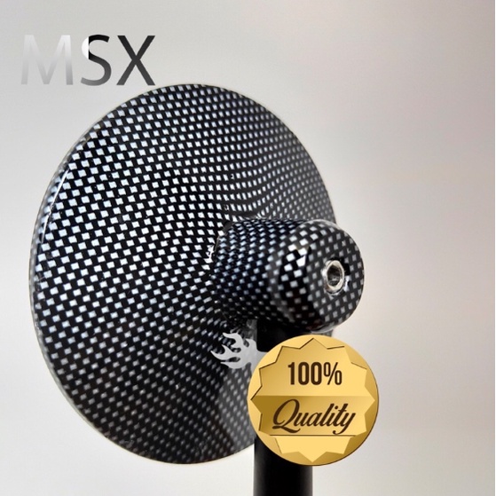 spion jalu bulat carbon HIGH END BAR FULL CNC MSX Semua Motor