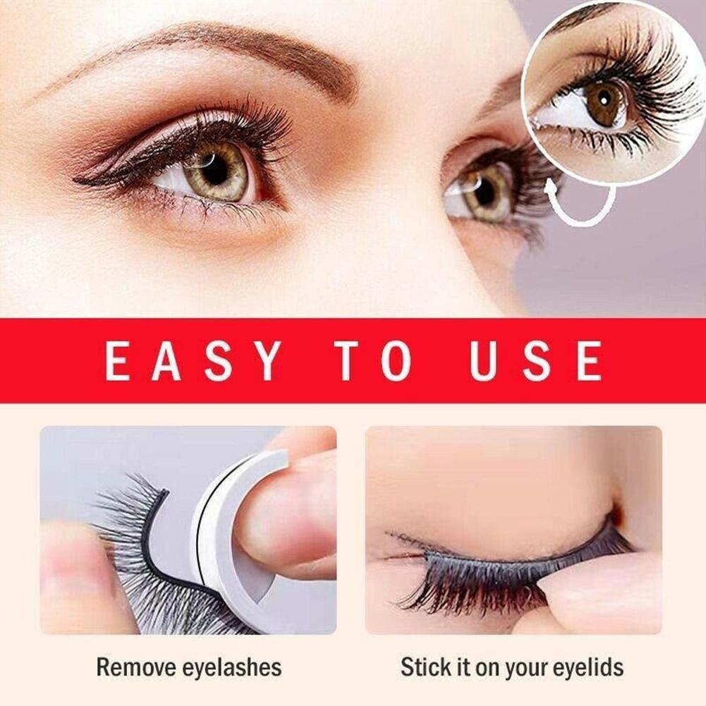 Bulu Mata Palsu 3D Eyelash Extension Tanpa Lem Perekat Waterproof