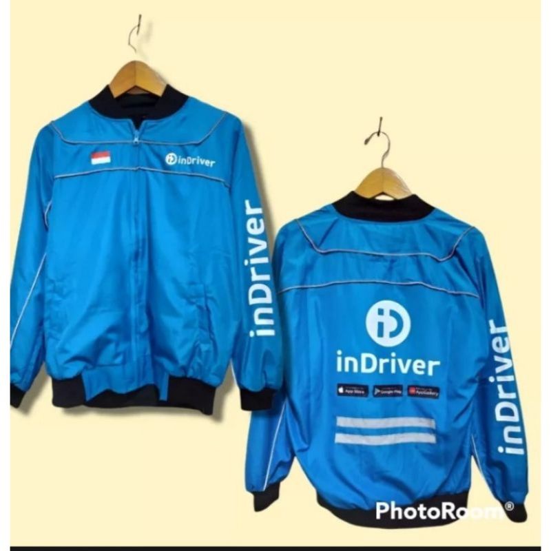 JAKET INDRIVER JAKET BASEBALL JAKET INDRIVER BIRU JAKET