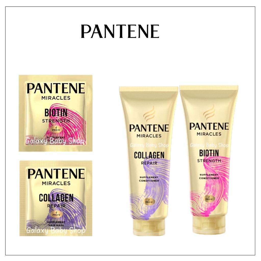 Pantene Conditioner Hair Mask Pantene Miracles Supplement Conditioner