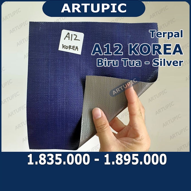 TERPAL A12 KOREA BIRU SILVER TERPAL KANDANG AYAM TERPAULIN SAGITARIUS KUALITAS DIATAS DIAMOND CINA