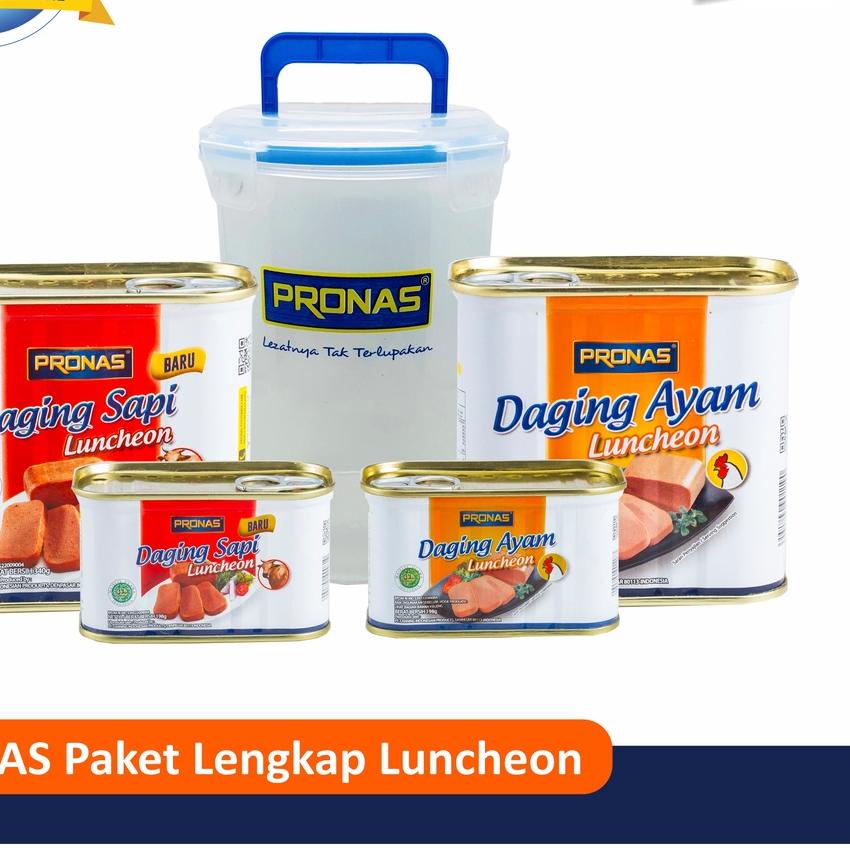 

♫ PRONAS Paket Lengkap Luncheon Free Canister ☎