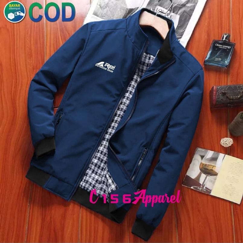 Murah Jaket Semi Anti Air Musim Dingin Outdoor Indoor Premium REI