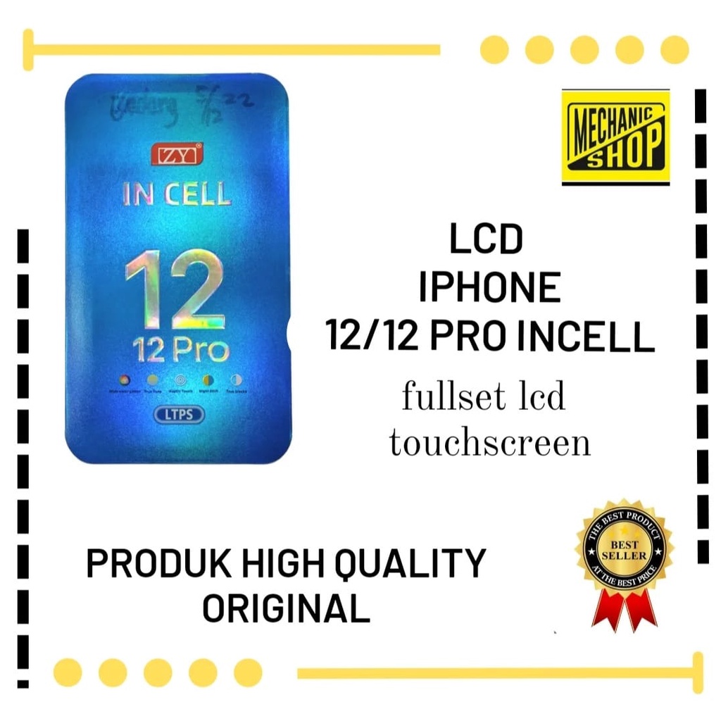 LCD IPHONE 12 / IPHONE 12 PRO FULLSET INCELL