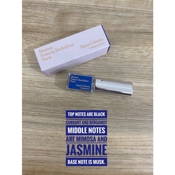 Terlaris Mfk Aqua Celestia Cologne Forte 5 Ml