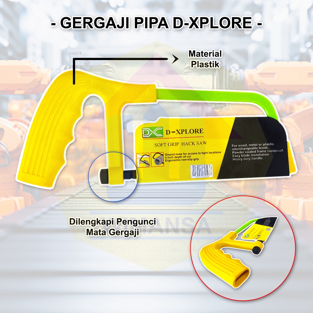 GERGAJI PIPA D-XPLORE GERGAJI MINI